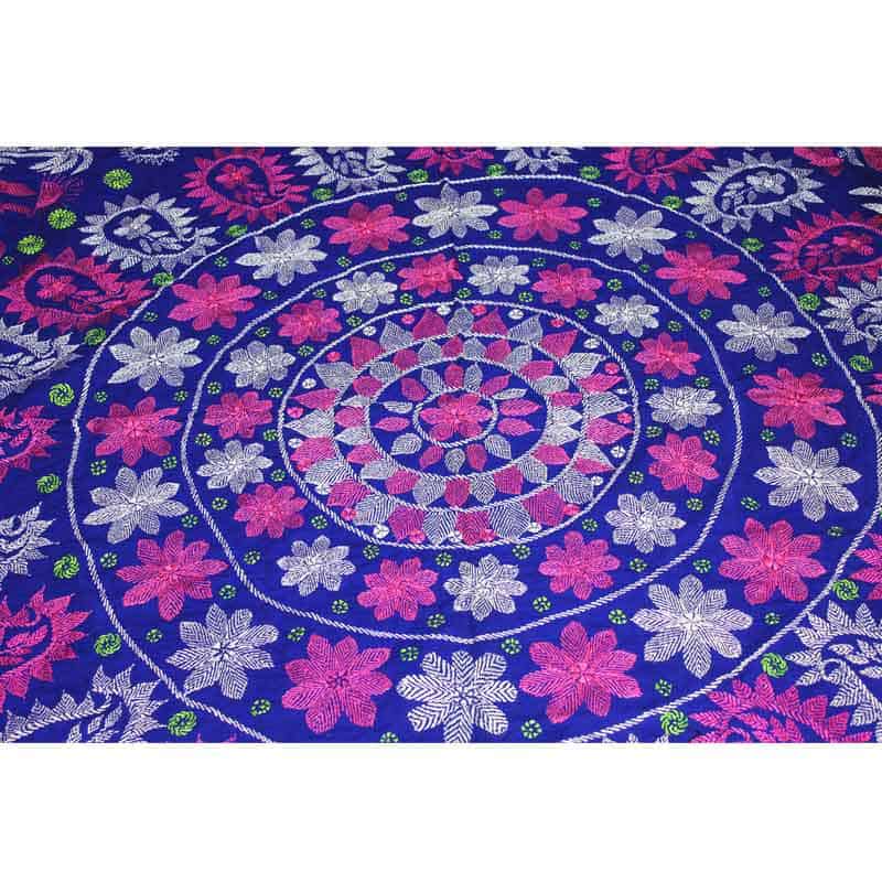 Nakshi Katha – B202 (Blue, 5 × 6 Feet)